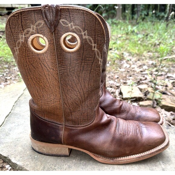 Justin Boots Other - Justin Men's Bent Rail BR773 13D western Cowboy Boot grizzly brown full grain